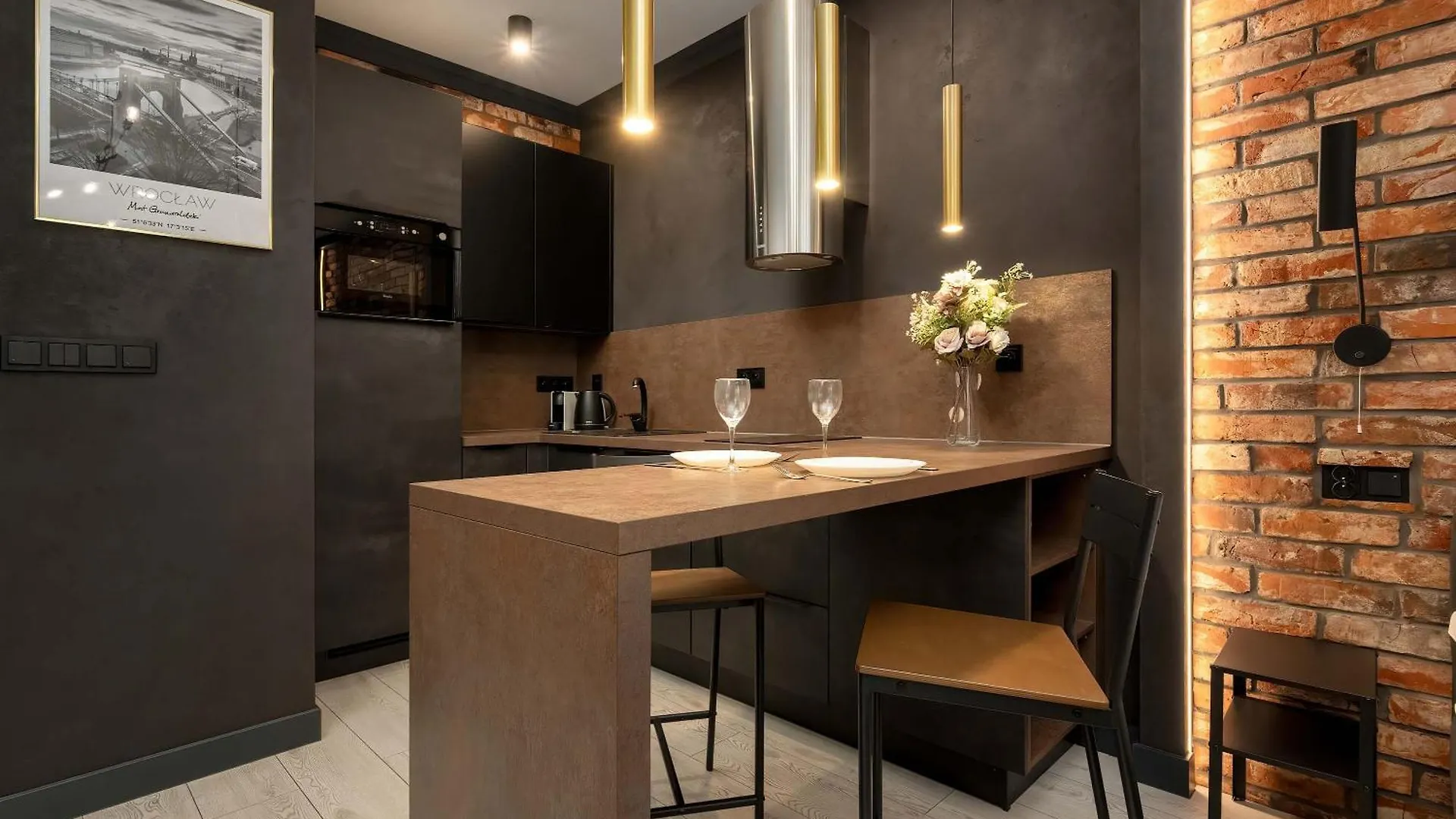 Lejlighed Walonska Atmospheric Studio For 2 Guests Wroclaw By Noclegi Renters